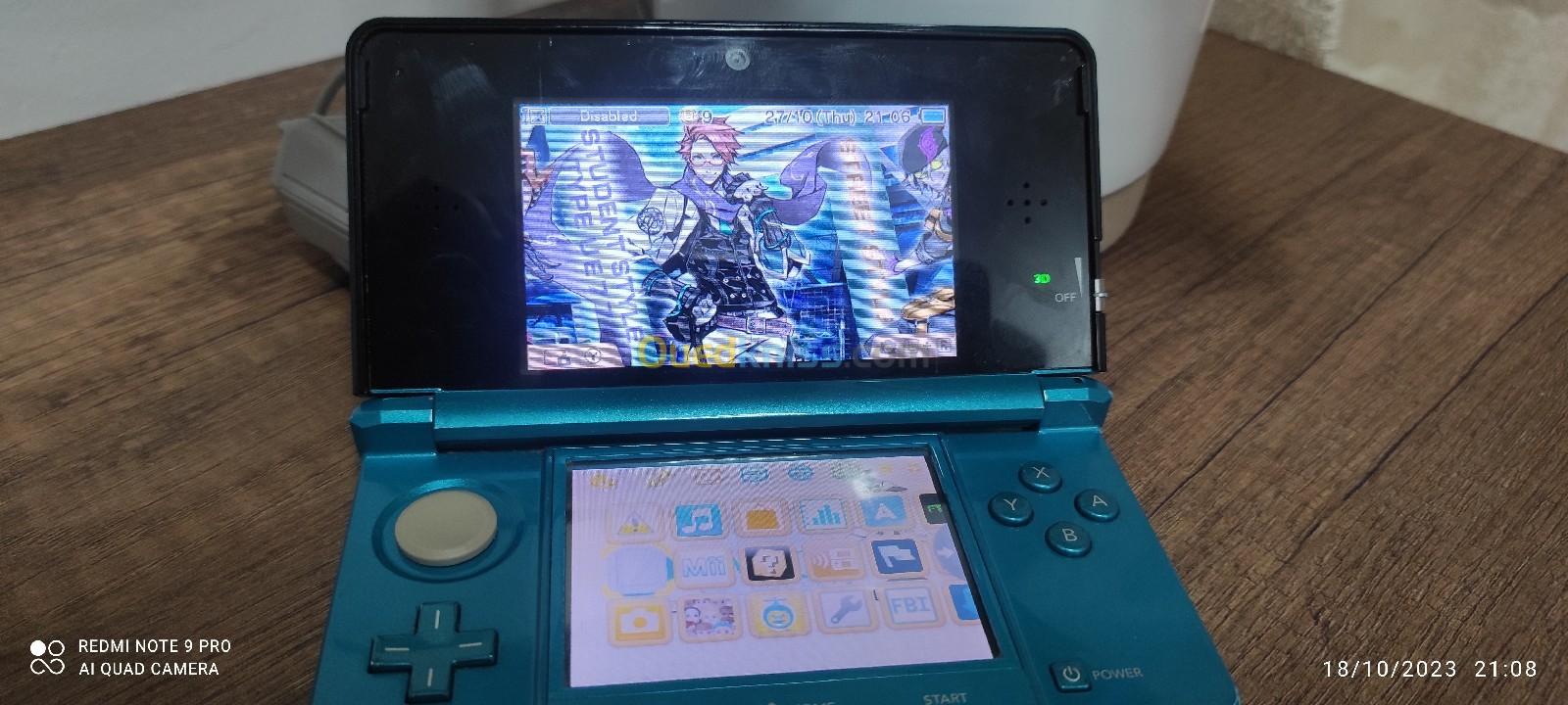 Nintendo 3ds flashé