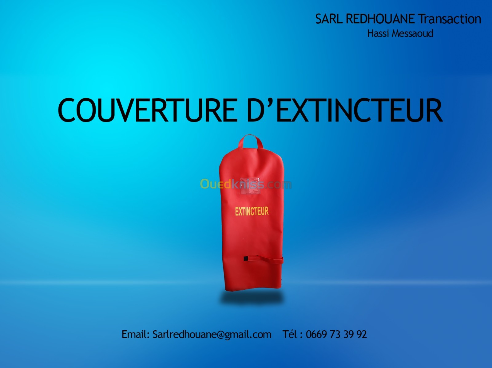 COUVERTURE D'EXTINCTEUR