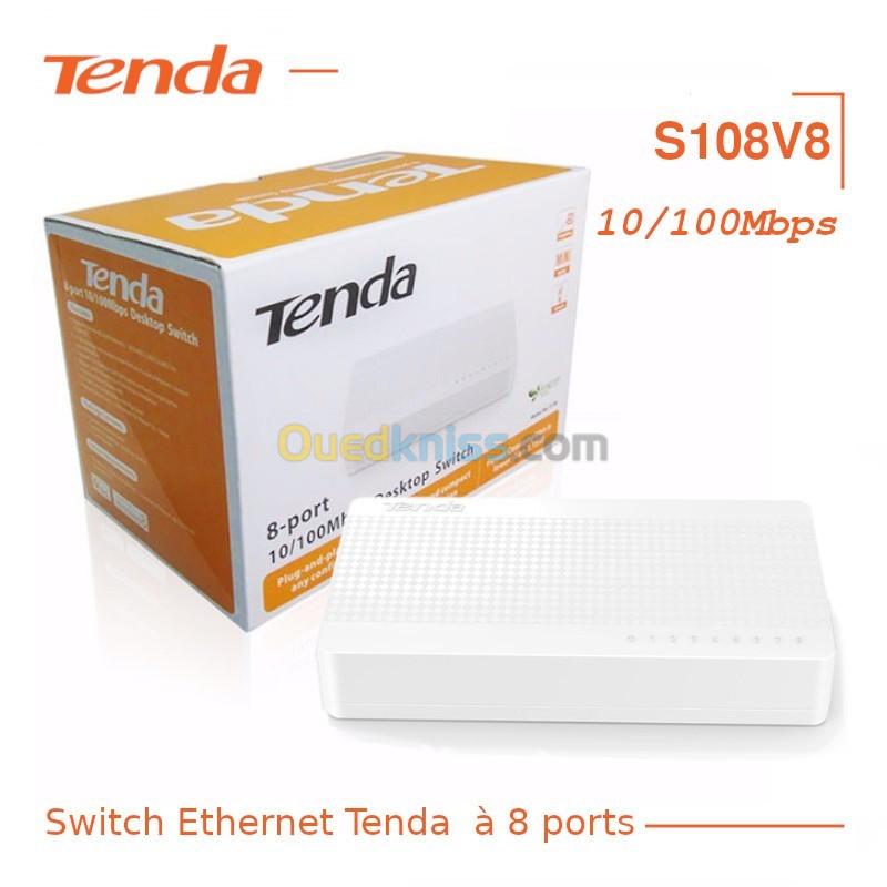 Switch S108V8 Tenda 8-ports 10/100Mbps Ethernet
