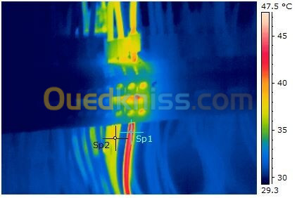 Analyse thermographique  pour installation électrique 