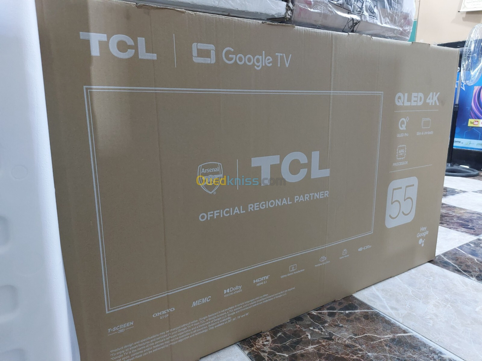 PROMOTION TV TCL 55" QLED 4K (55C655)