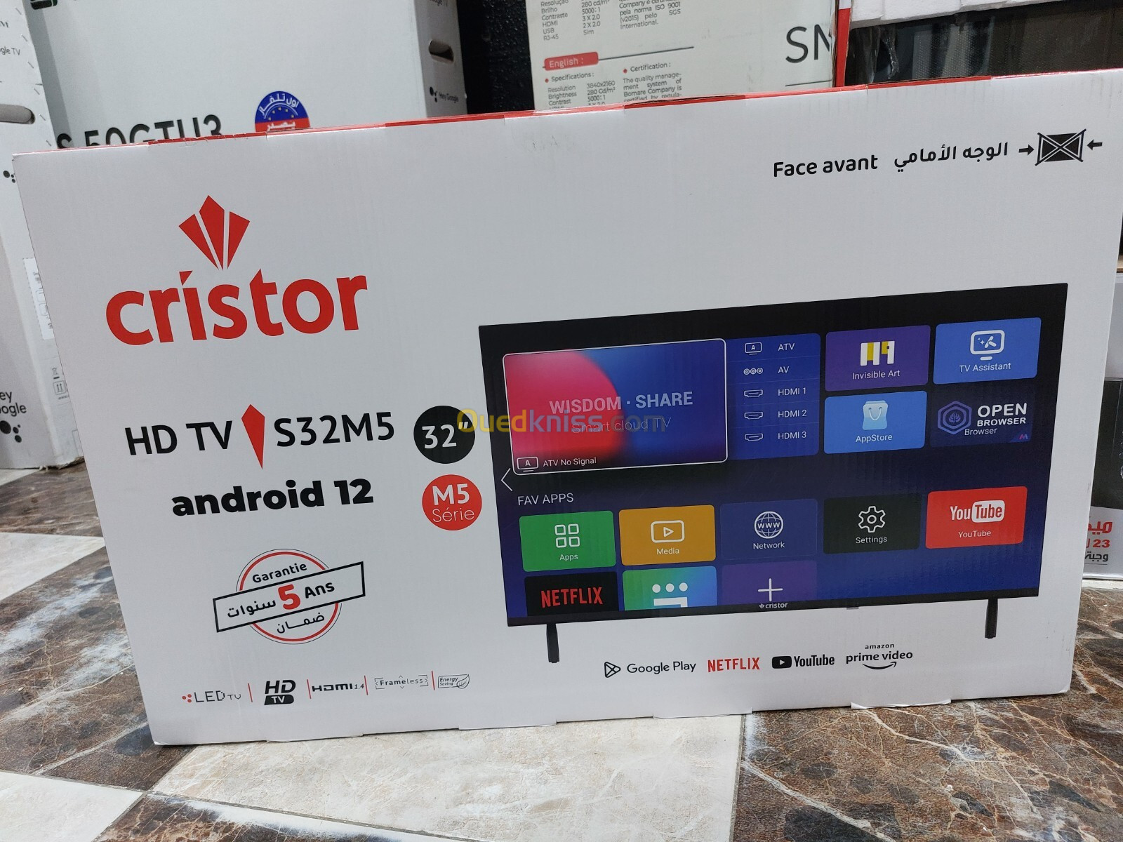 PROMO TV CRISTOR 32" SMART 