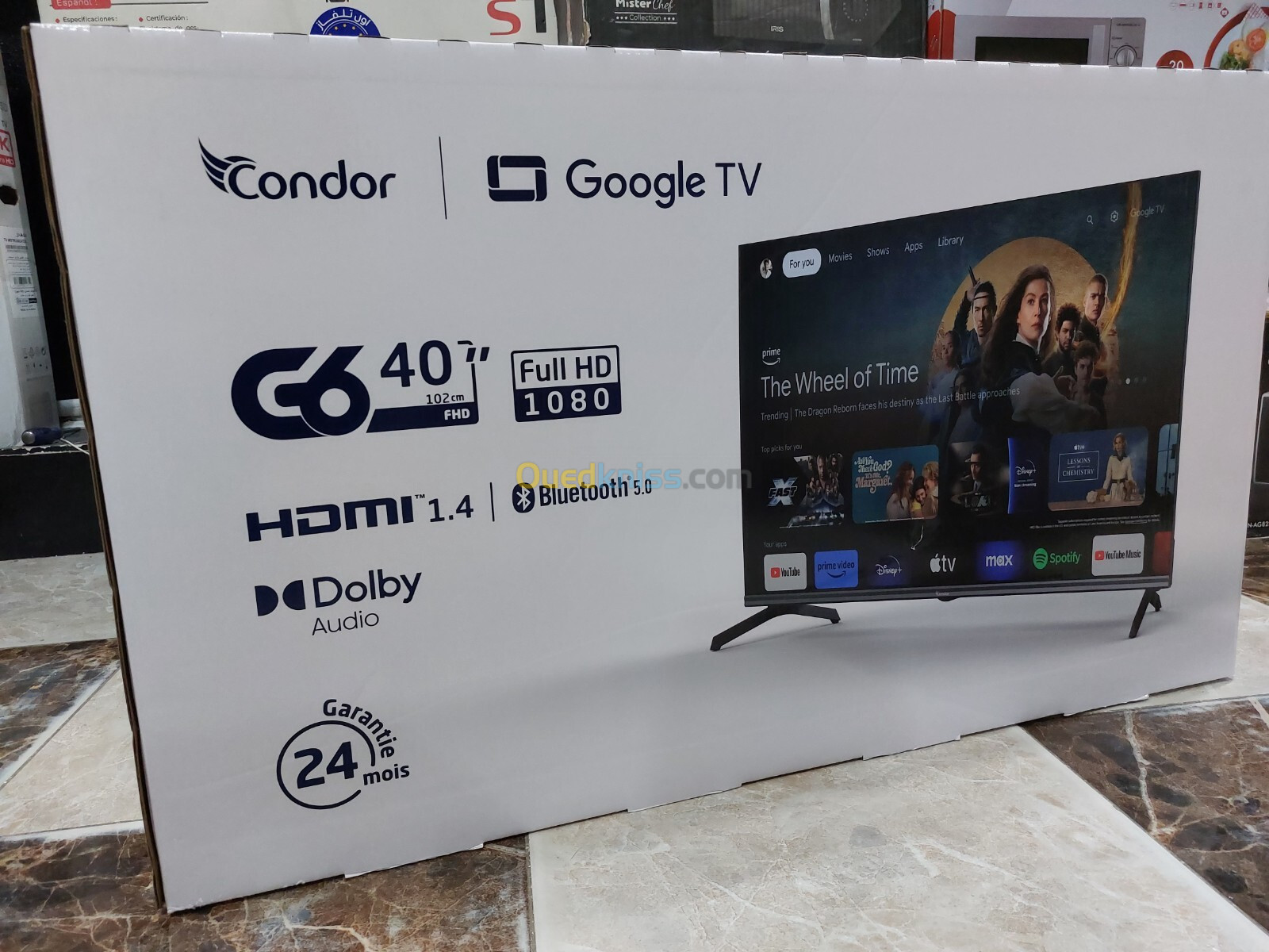 PROMO TV CONDOR 40" GOOGLE TV