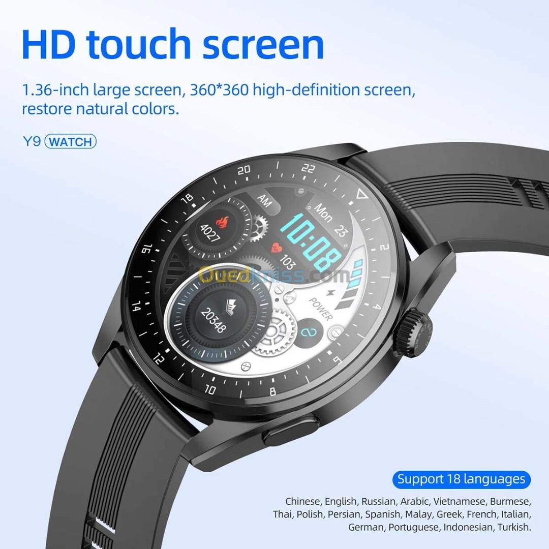 Smart watch HOCO Y9 Sport 1.36 pouces montre intelligente etanche Ip68