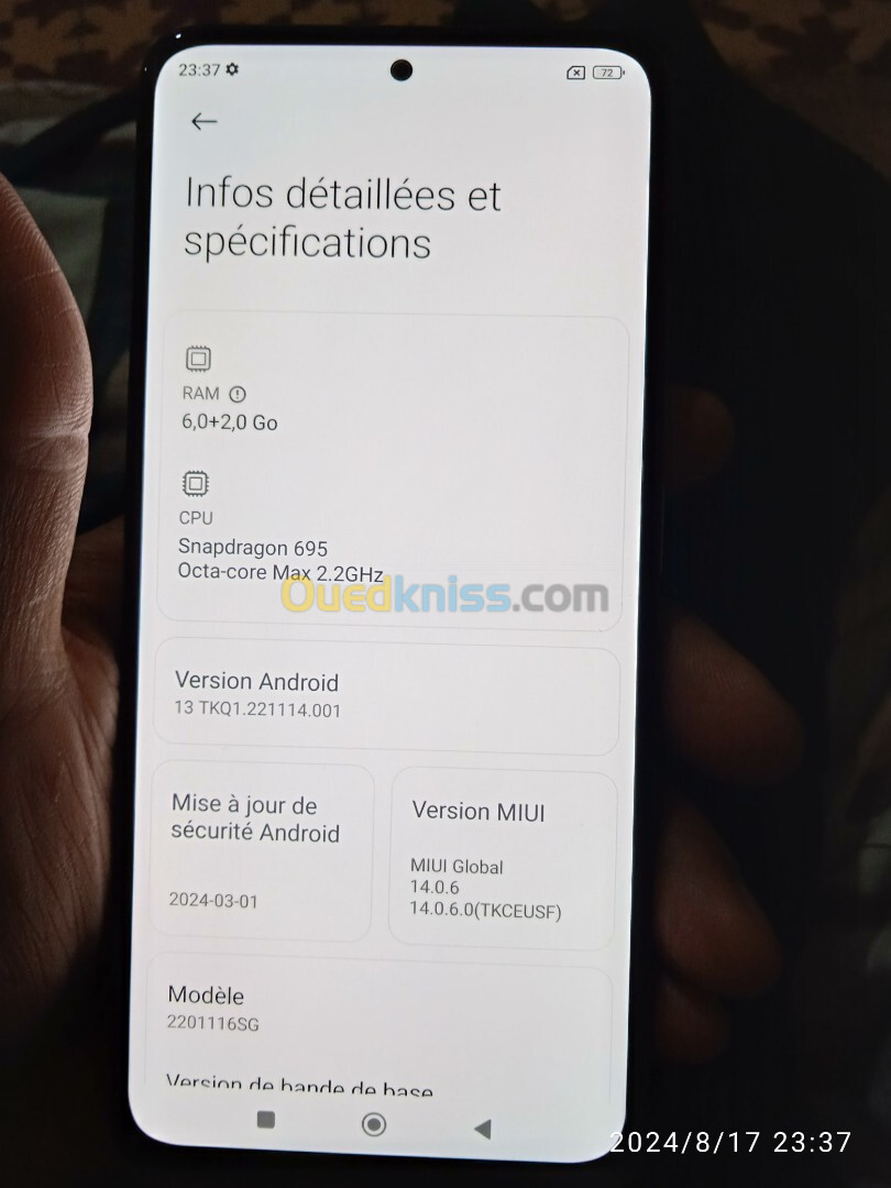 Redmi note 11 pro 5G Europe Redmi note 11 pro 5G