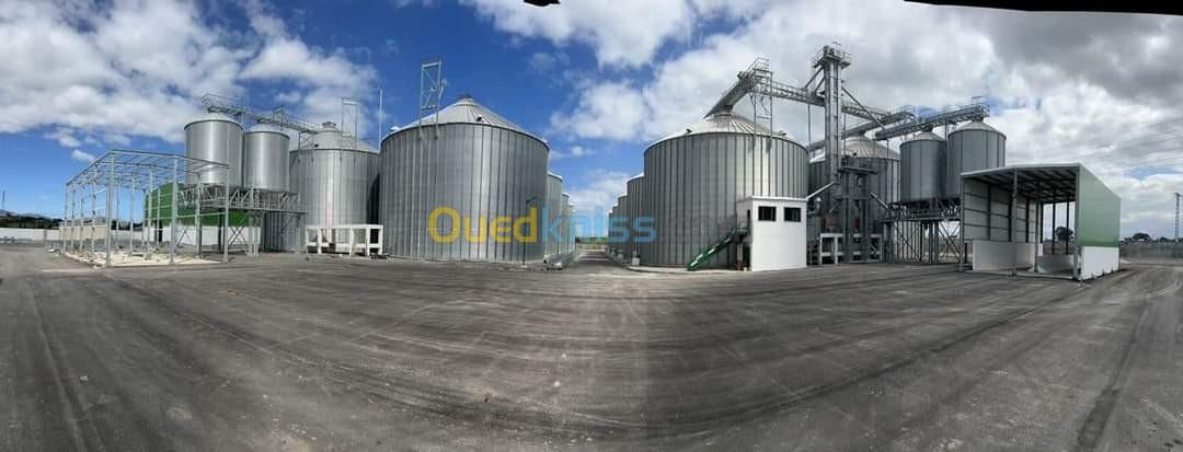 SILOS DE STOCKAGE CÉRÉALE