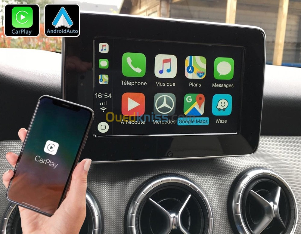 Activation CarPlay et Android auto pour Mercedes 