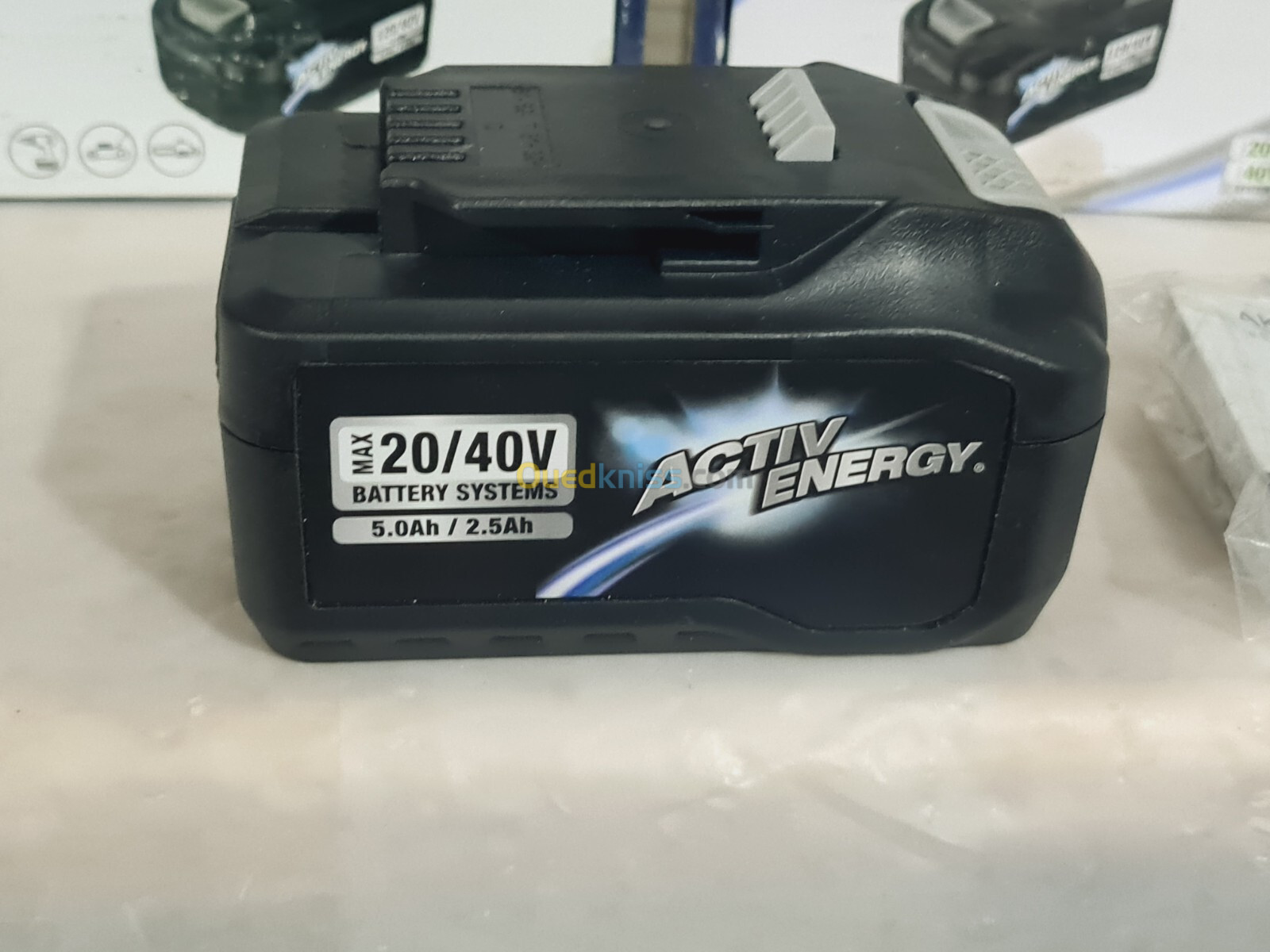 batterie ACTIVE ENERGIE 20/40V LI-ION 5,0Ah pour les machines FERREX ALDI (2022-Germany)