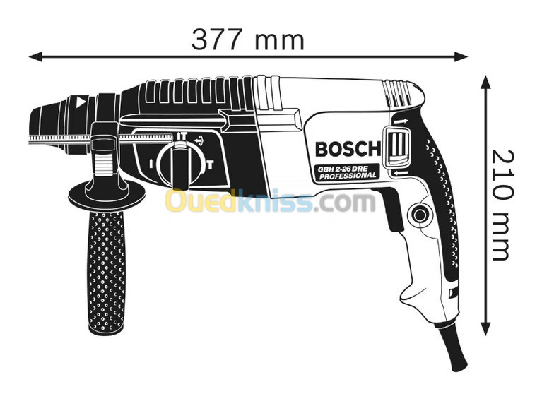 Perforateur électrique 26mm 2.7J BOSCH GBH 2-26 (Germany)