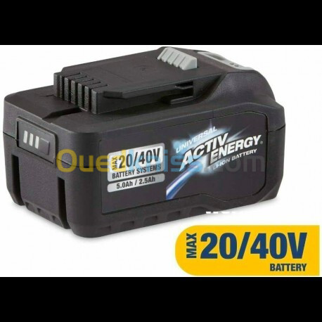 batterie ACTIVE ENERGIE 20/40V LI-ION 5,0Ah pour les machines FERREX ALDI (2022-Germany)