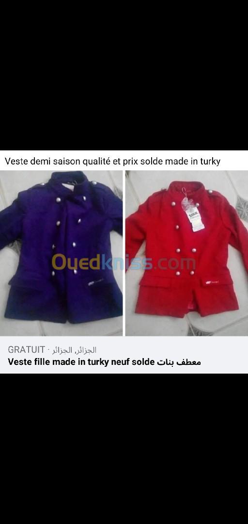 Solde article filles made in turky