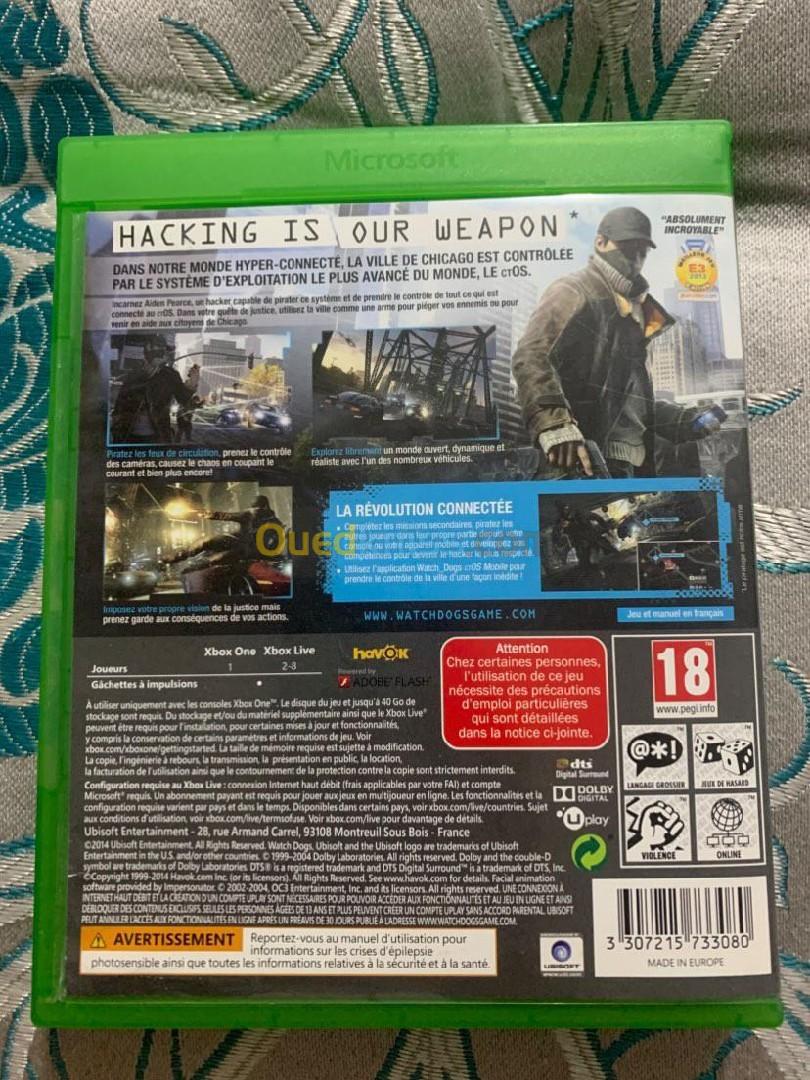 Watch dogs Xbox one 