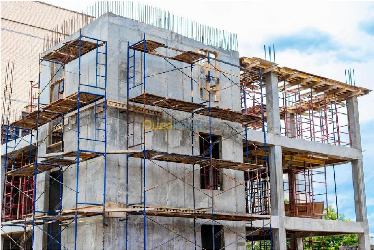 Entreprise Béton armé-Construction-Maçonnerie-promoteur