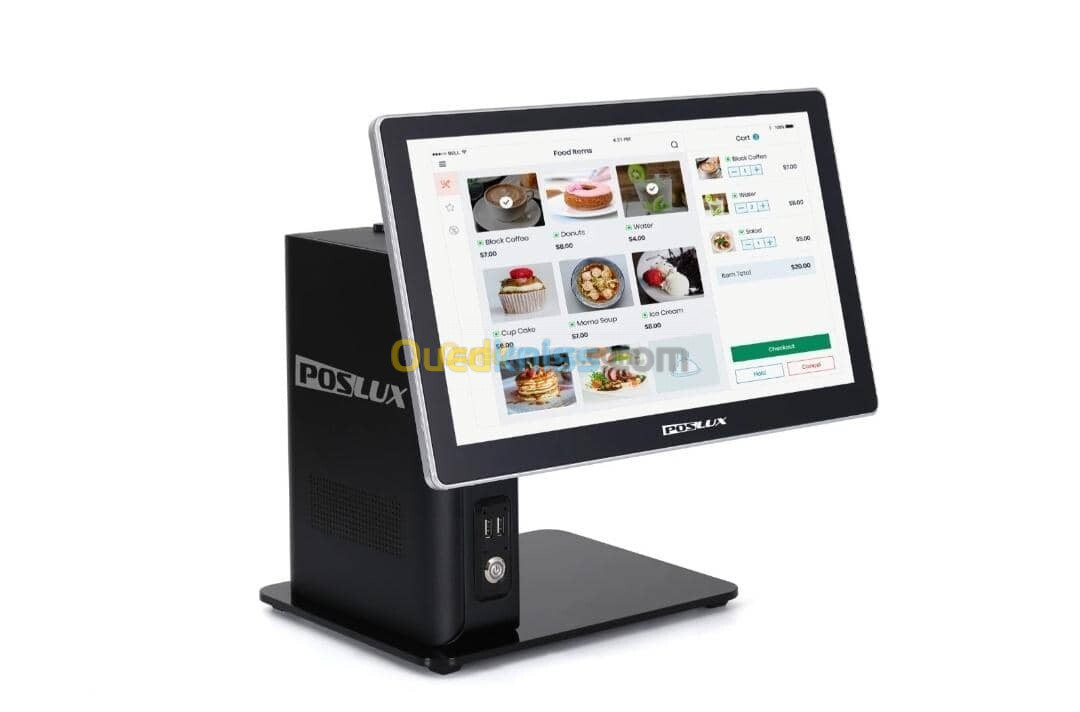 CAISSE TACTILE POSLUX I5/4GO/128 SSD 15"