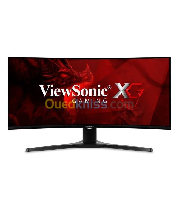 ECRAN  34" VIEWSONIC  VX3418-2KPC , 144HZ,1MS,HDR10 , INCURVÉ 1500R ,  /REF: 4375