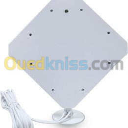 ANTENNE 4G DUAL SMA(M) / LTE 35DBI/ AVEC 2 CABLE BLANC (C340) REF: 2738 