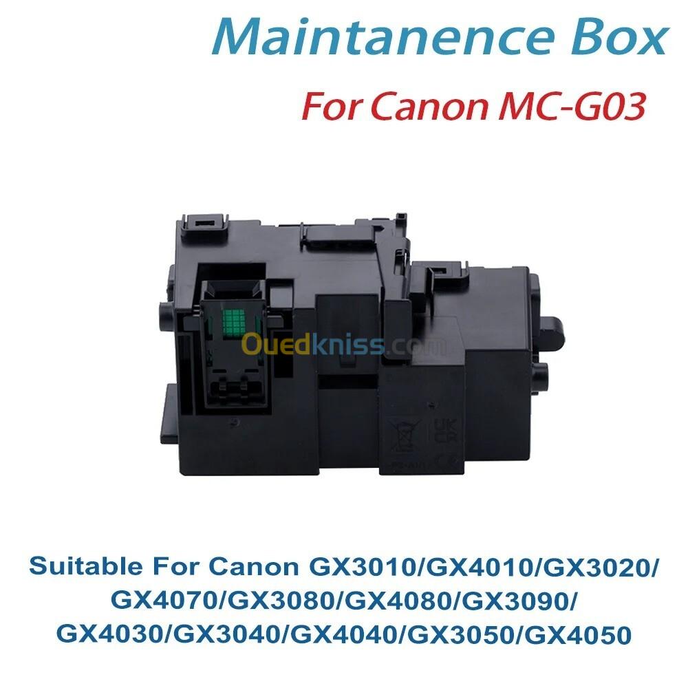 KIT MAINTENANCE AVEC PUCE CANON MC-G03 POUR (GX3040 / GX4040) /REF :6549