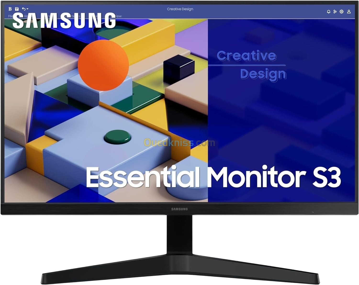 ECRAN  27" SAMSUNG LS27C310 IPS 75HZ //REF: 8238