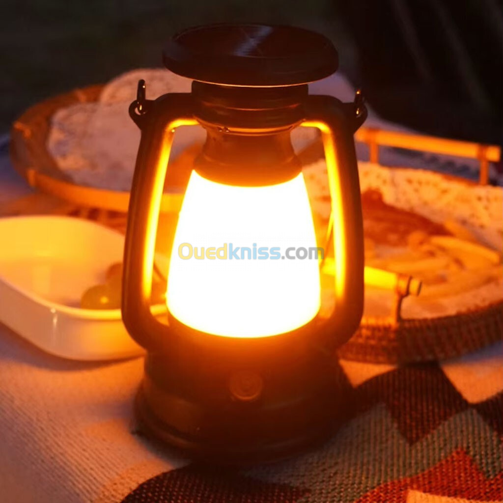 Lampe de camping classique chargement USB de type C lumière ambiante extérieure