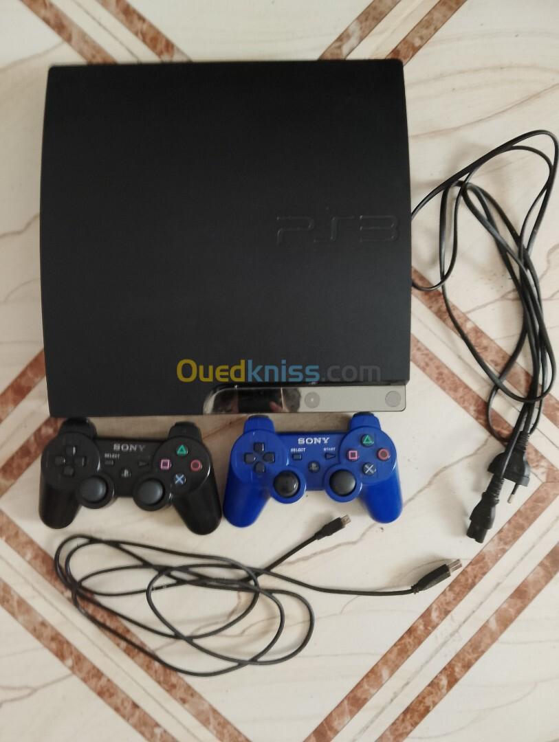 Play station 3 slim +2 manéte 