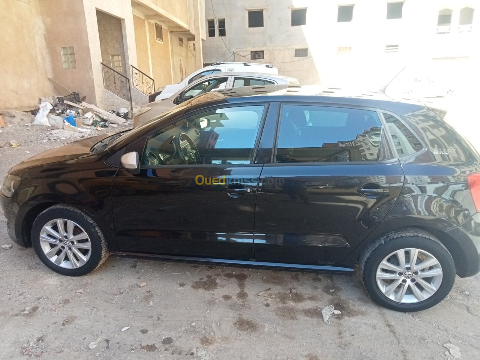 Volkswagen Polo 2012 Black et Silver