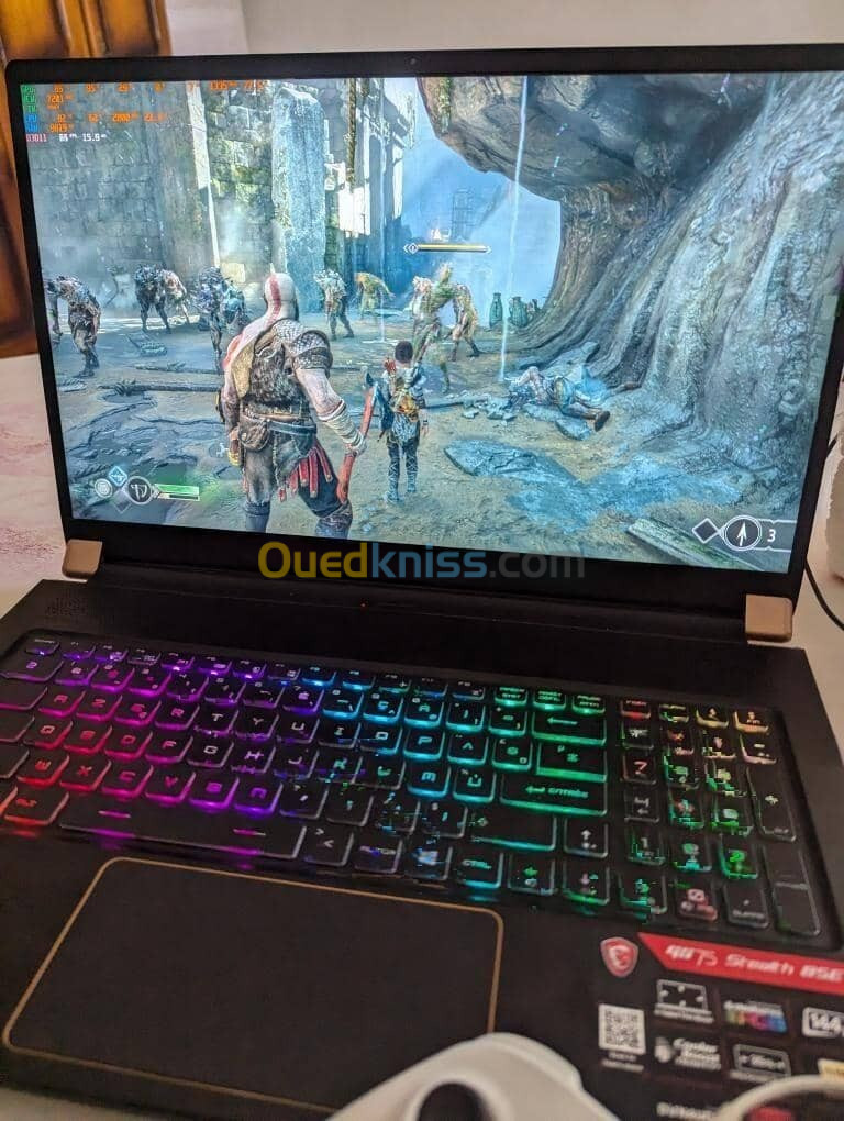 MSI GS75 8SE-082FR Stealth - RTX 2060, 144 Hz PC portable