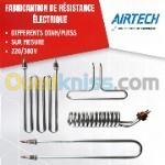 RESISTANCE THERMOPLONGEURS - RESISTANCE AILETTES - RESISTANCE CARTOUCHE - COLLIE CHAUFFANTS - SONDE 