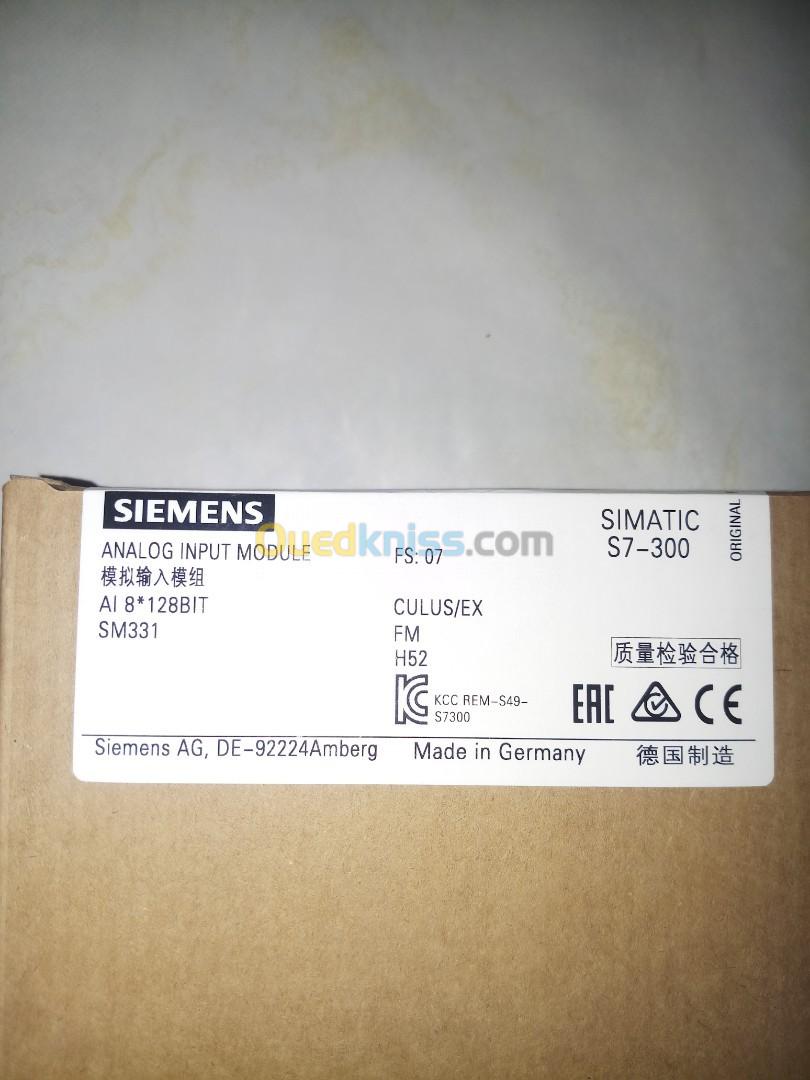 MODULE AUTOMATE SIEMENS  S7-300  8 ENTREES ANALOGIQUES REF: 6ES7 331-7KF02-0AB0