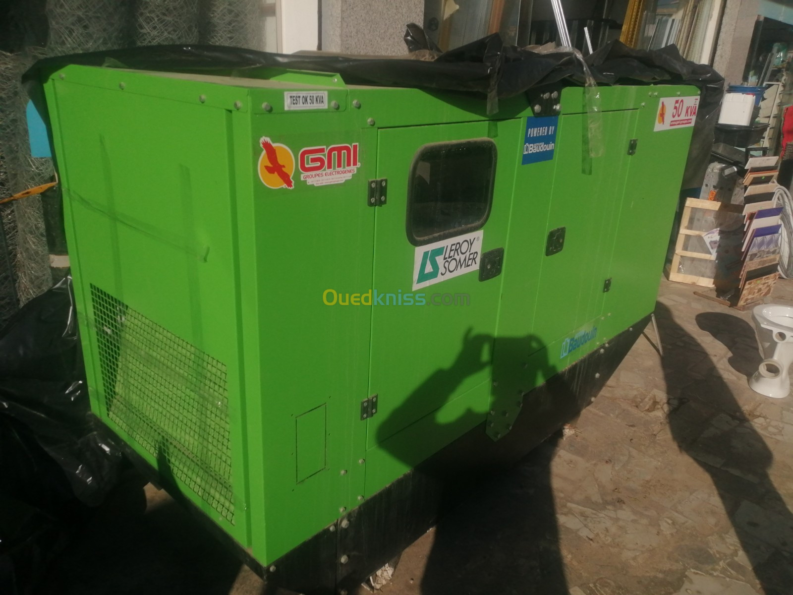 Groupe électrogène BAUDOIN 50 KVA 