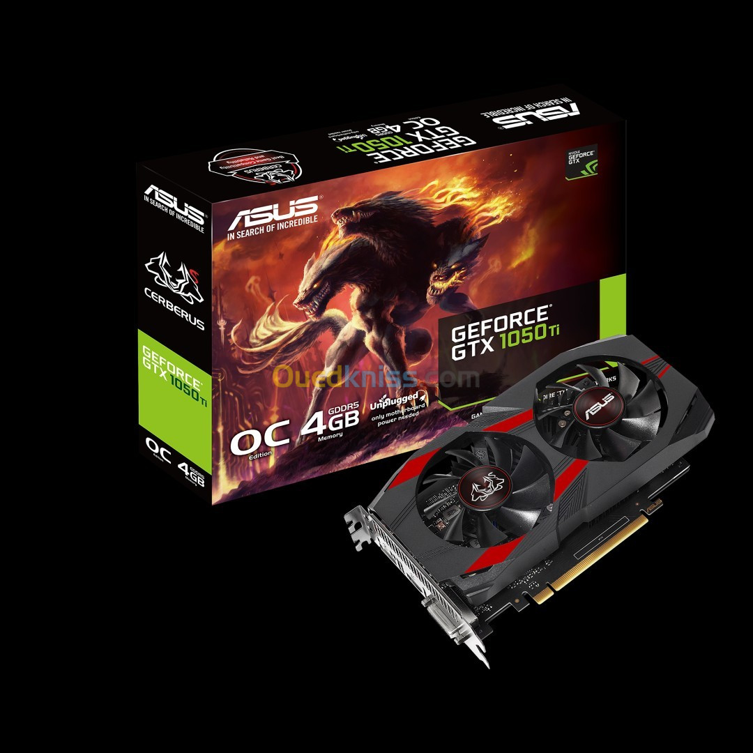 Carte Graphique asus GTX 1050 TI