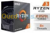 cpu amd ryzen 3 4100 4 CORE SOCKET AM4 6MB CACHE