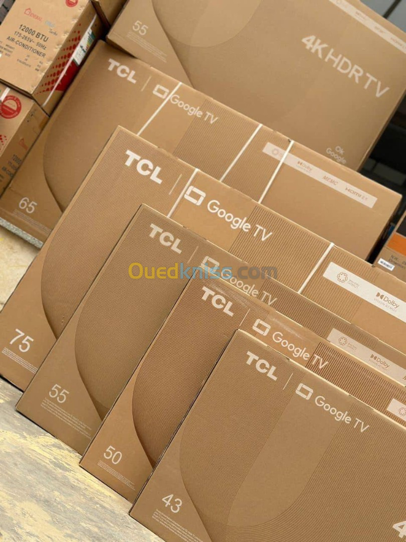 Télévision 50 Pouces TCL 4K HDR Google TV