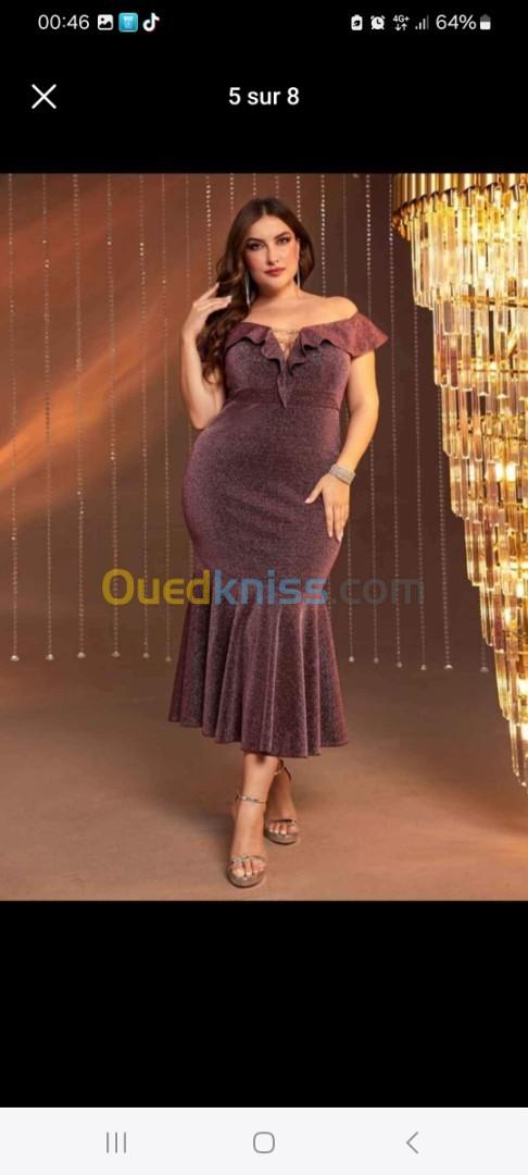 Robe de soirée grande taille