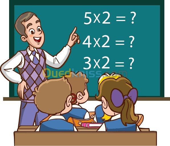 Enseignant de soutien scolaire en maths, arabe et français