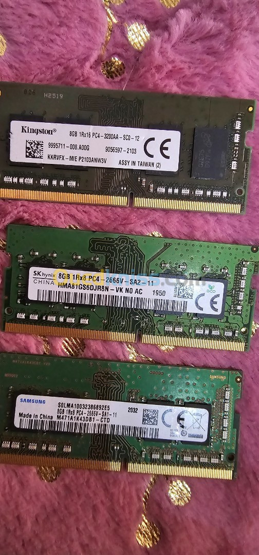 Ram ddr4 8g 3200 et 2666