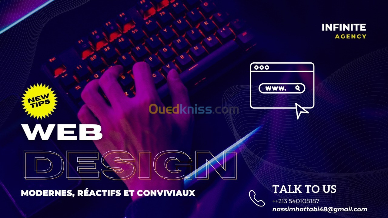 Concepteur Web professionnel pour des sites Web modernes, réactifs et conviviaux (WordPress-Shopify)