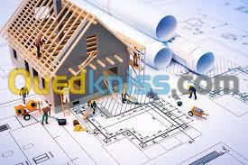 Étude et réalisation tout les ouvrage 