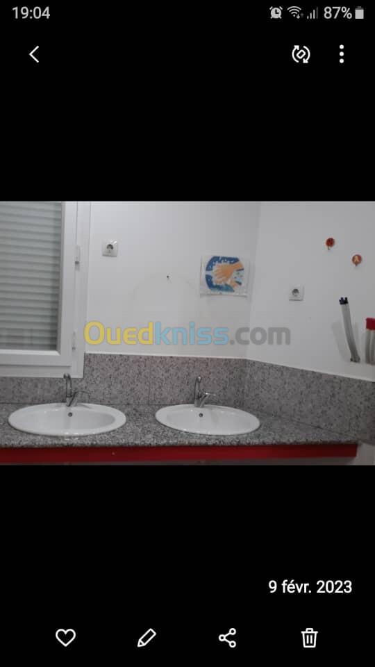 Location Niveau De Villa F8 Alger Saoula