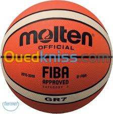 Ballon De Basket Ball En Caoutchou-N°7- Orange - Prix en Algérie