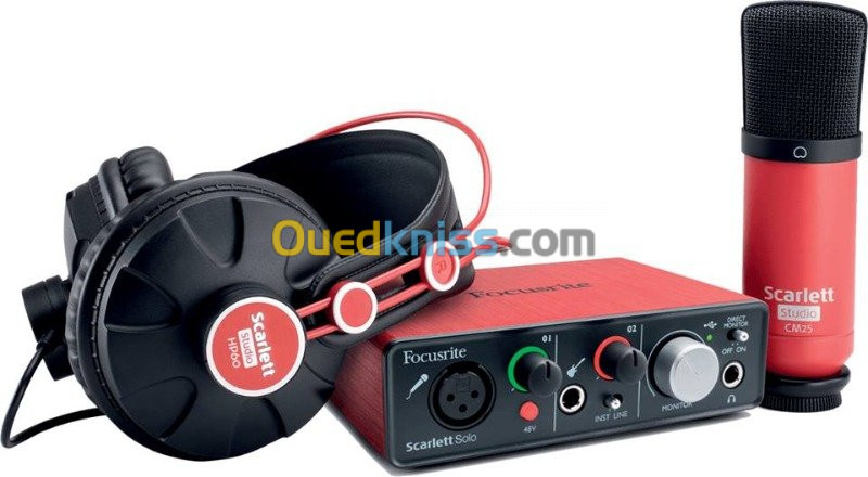 Focusrite - RFO SCARLETT-SOLO-STUDIOS