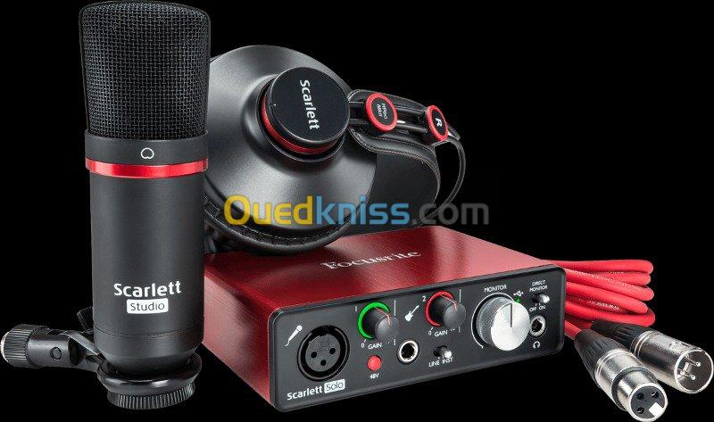 Focusrite Scarlett2-soloStudio Pack g3