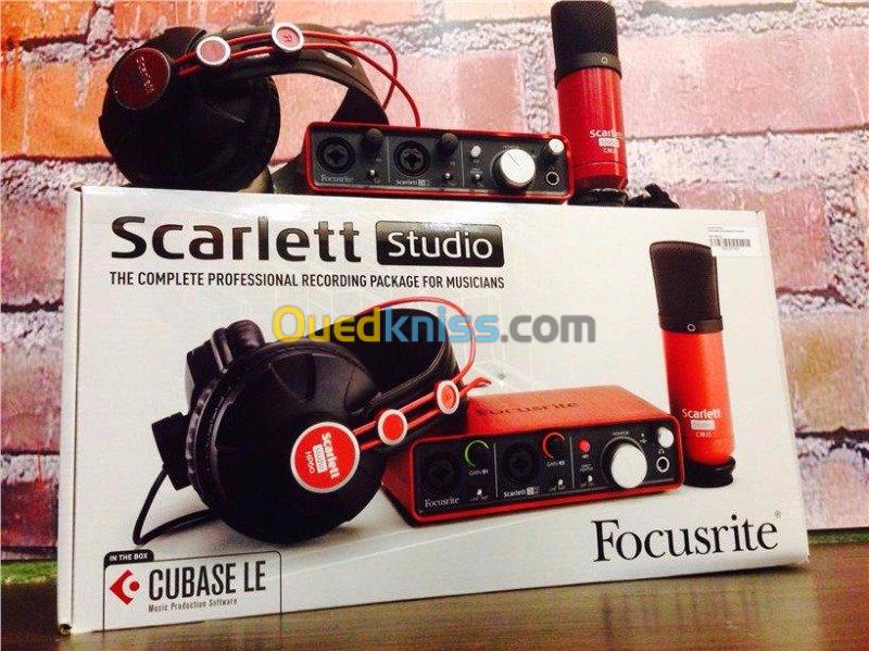 Focusrite Scarlett2-soloStudio Pack g3