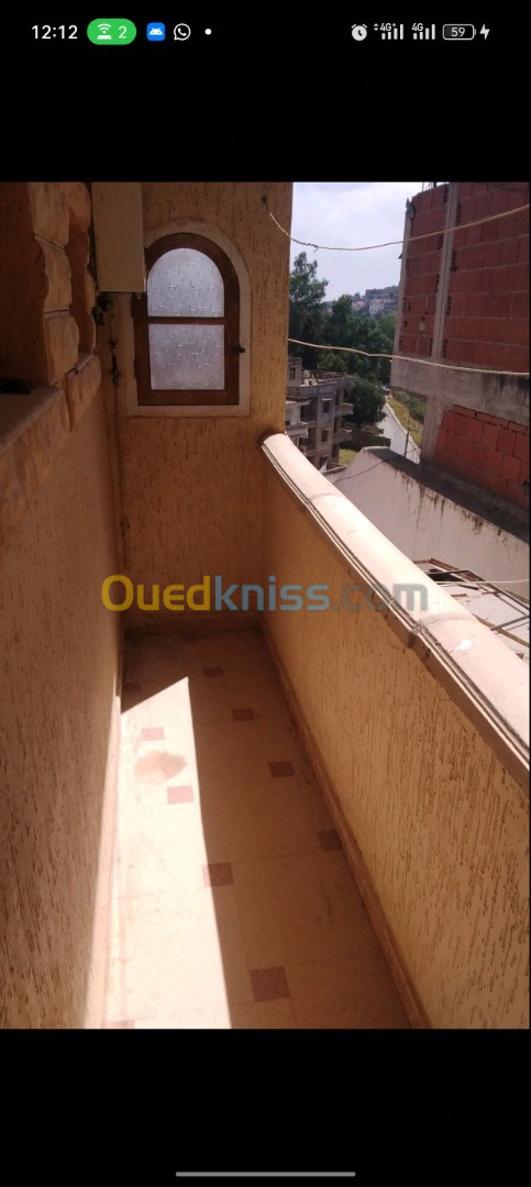 Location Appartement F2 Alger Bouzareah