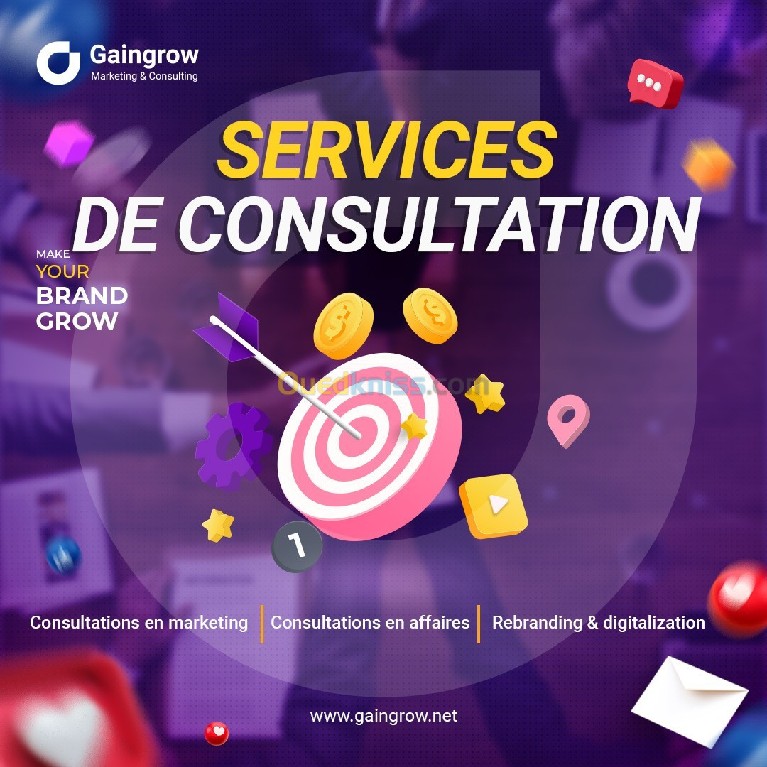 Nos services marketing 