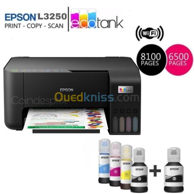 Imprimante Epson L3250 Couleur 3en1 avec Wi-Fi