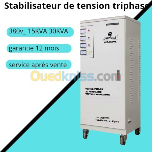 Stabilisateur de tension triphase 