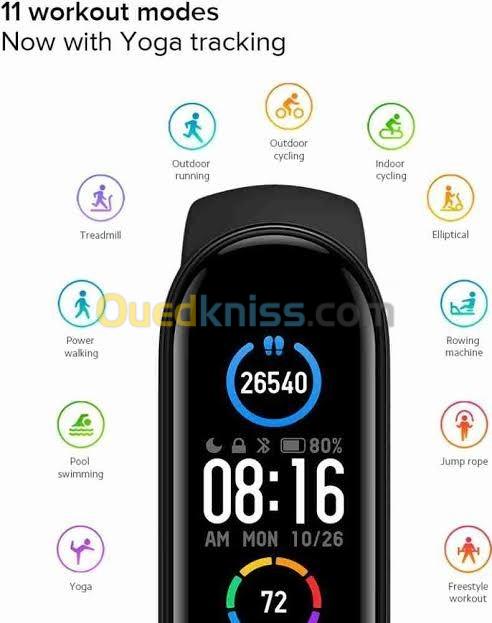 Mi band 5 original ساعة اصلية