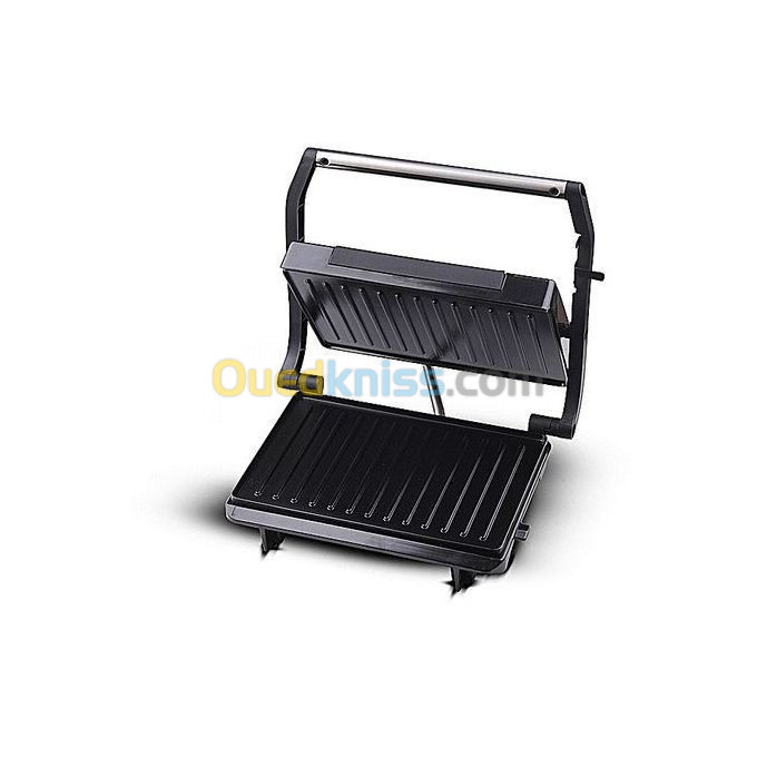 PANINEUSE et GRILLE VIANDE 2in1 TECHWOOD 750 W TPG-755 - - Rouge