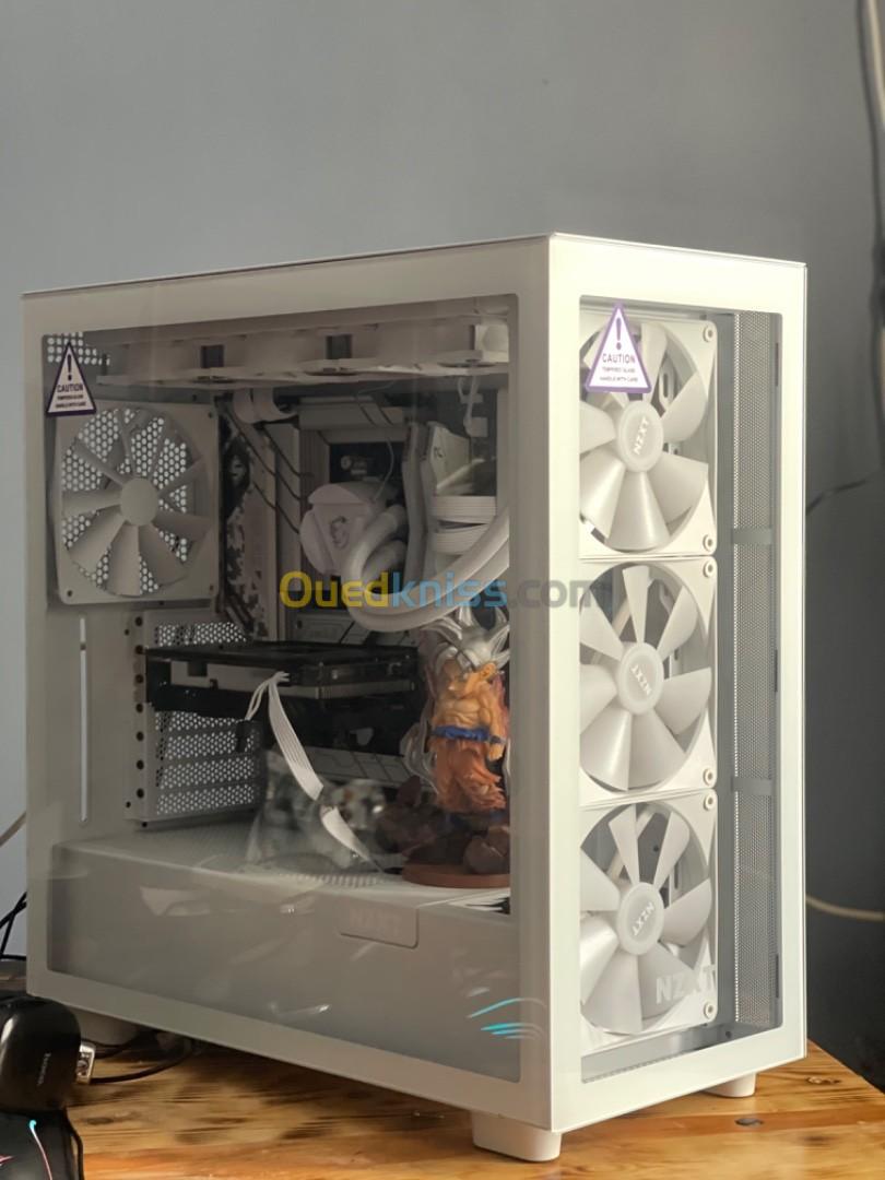 Pc gaming fully white sans Gpu