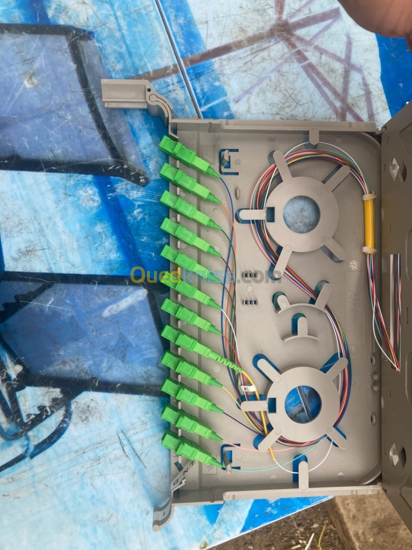 Test et soudure fibre optique 